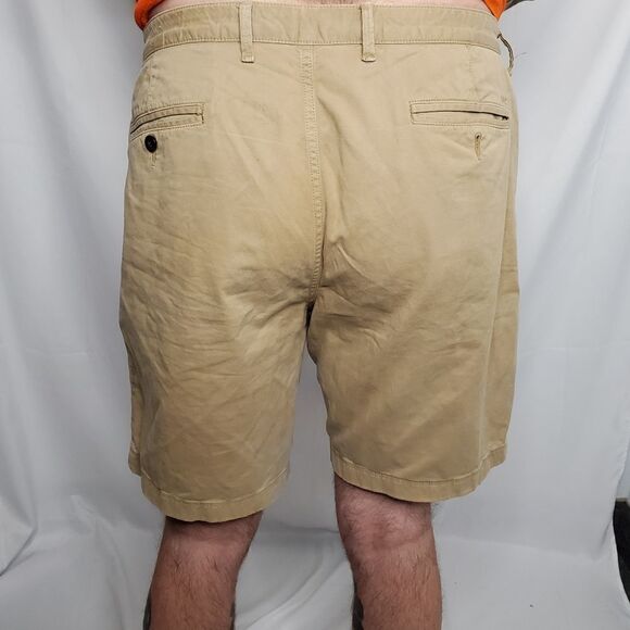 MICHAEL KORS tan shorts‎ poplin chino khaki 38 - Picture 2 of 8